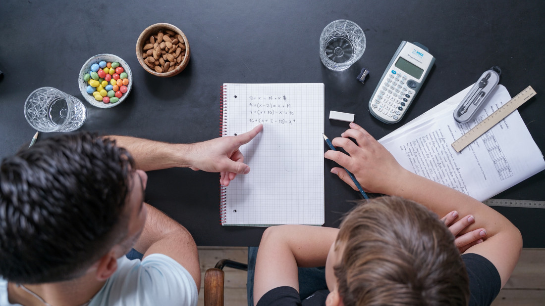Matematikundervisning oppefra Matematikkundervisning med MentorNorge sett oppefra